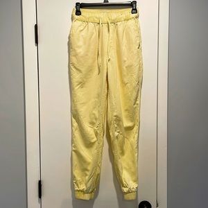 Hollister Yellow Joggers